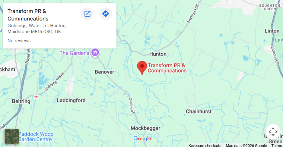 Google map image - Transform PR